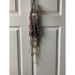 Necklace lot Statment Beaded Costume Jewelry Lot
